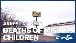 Arrest made in death of missing children in Pueblo, one suspect at large