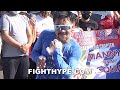 PACQUIAO TURBO SPEED 80-PUNCH ULTRA COMBO IN 15 SECONDS; SHOWS KILLER INSTINCT FOR SPENCE SHOWDOWN