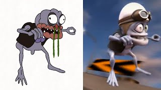 crazy frog axel f Drawing meme funny video