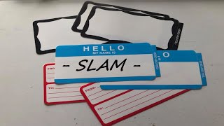 Graffiti Art - Slam Sticker