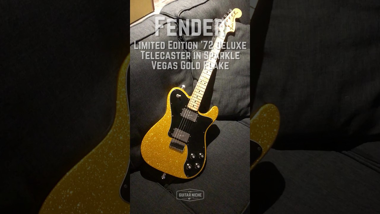 💰 Fender Telecaster Limited Edition '72 Deluxe in Sparkle Vegas