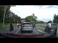 Swamped by crazy moped riders on the Gold Coast