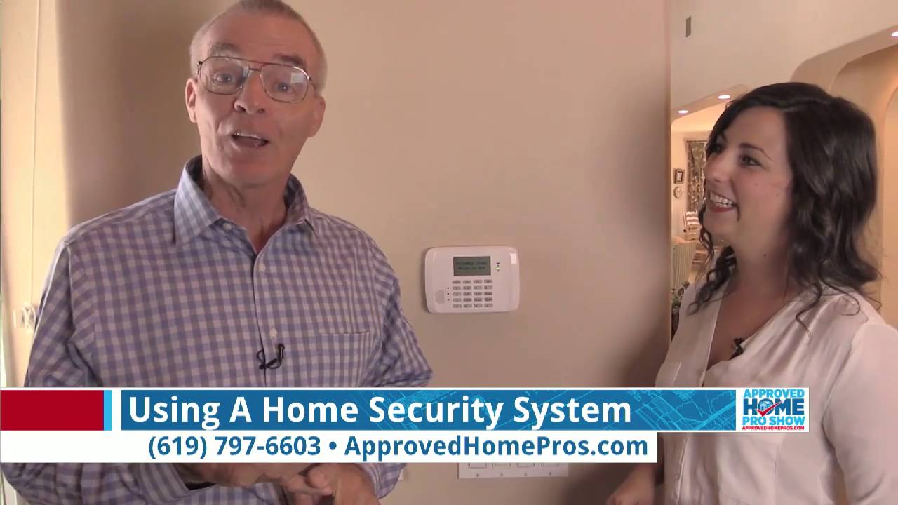How to Use a Home Security System - YouTube