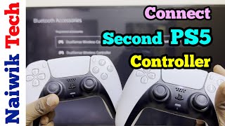 How to Connect Second PS5 controller to PlayStation 5 console