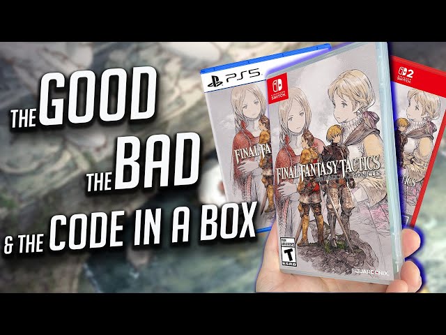 Final Fantasy Tactics Remake Physical Details! - YouTube