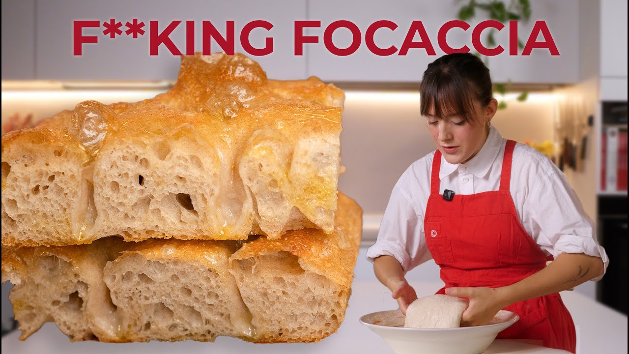 F**KING FOCACCIA: la mia ricetta più amata in assoluto