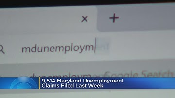 More Than 9.5K Unemployment Claims Filed Last Week In Maryland