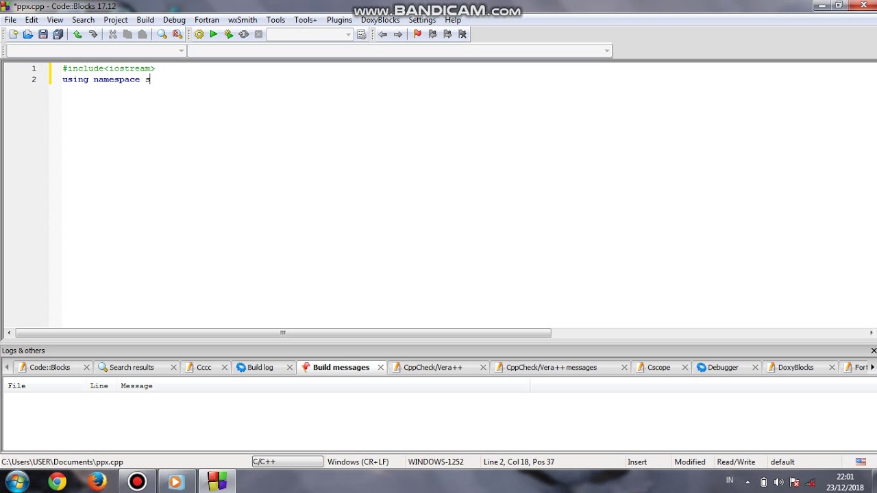 program c++ mengubah bilangan pecahan ke bilangan bulat - YouTube