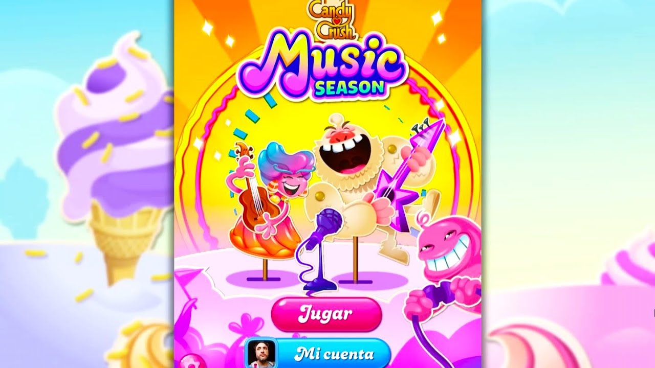 Candy Crush Saga, уровень 18295, музыкальный сезон