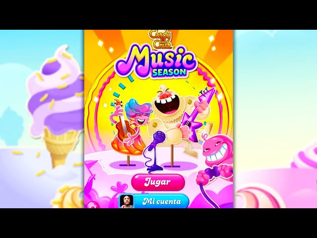 Candy Crush Saga Level 18295 Music Season - YouTube