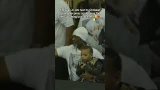 Chrisean Jr. Pops Out To Support Chrisean Boxing Debut #celebrity
