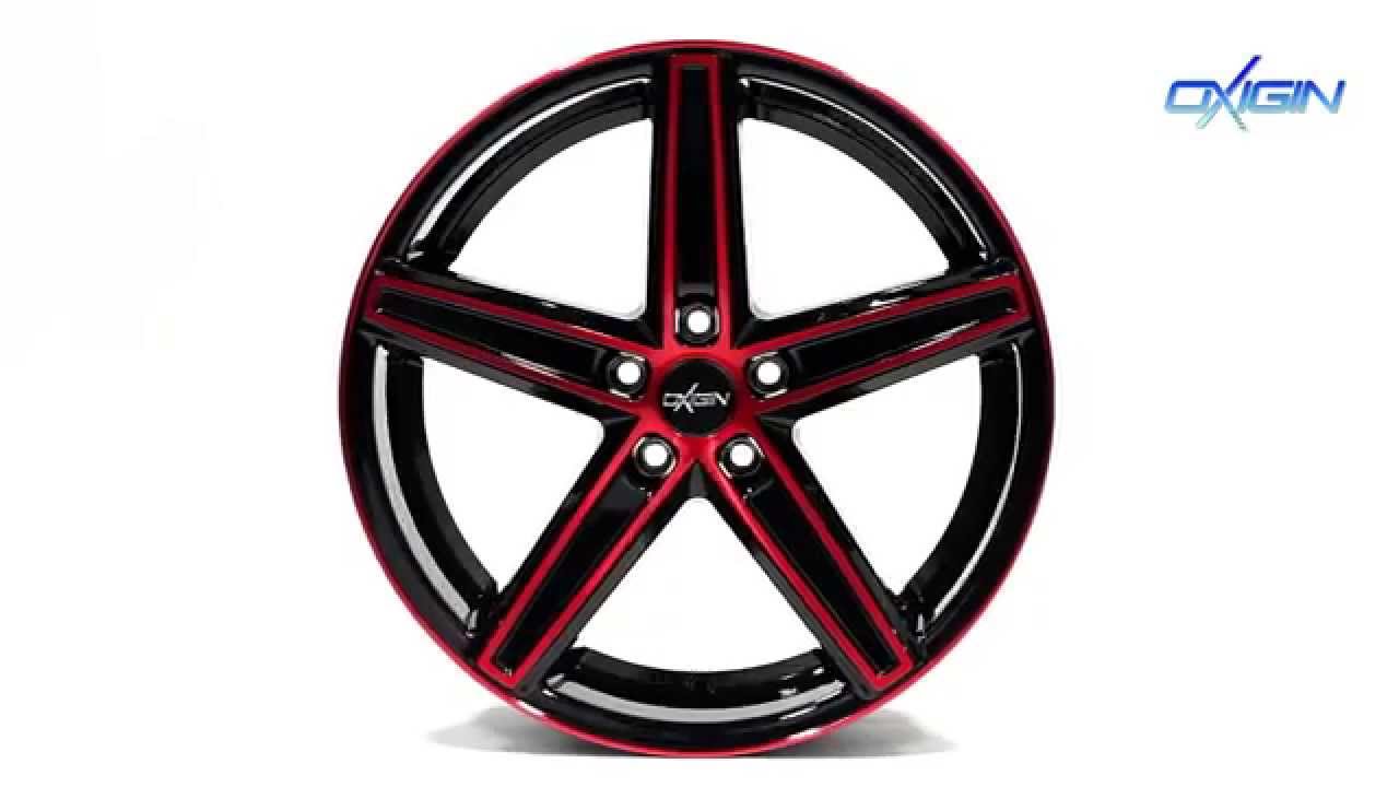 Видео о немецких литых дисках Oxigin 18 Concave (цвет red polish)