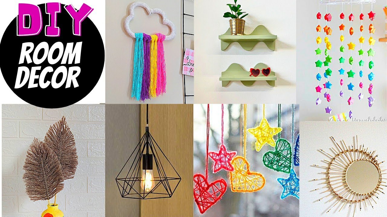 10 Amazing Room Decor Ideas | DIY Easy Home Decor | Wall Hanging ...