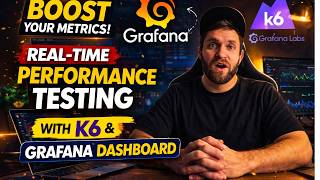 Real-Time Performance Testing with K6 and Grafana Dashboard || Alex "The Beardo"