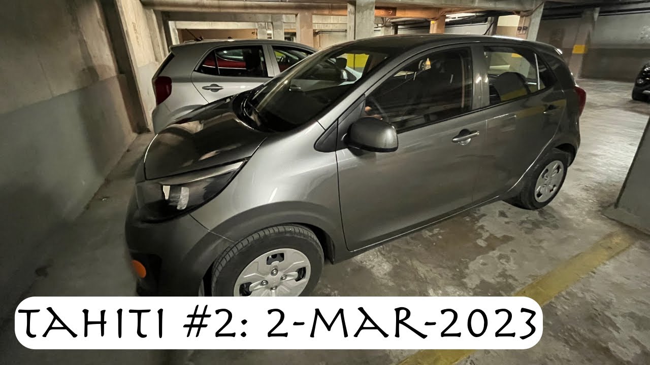 🇵🇫 Tahiti in 4K #2: Drive to the office (2-Mar-2023)
