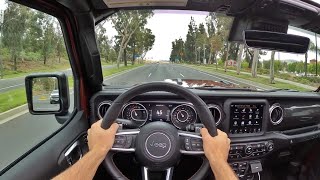 2021 Jeep Wrangler Rubicon 392 HEMI V8 POV Test Drive (3D Audio)(ASMR)