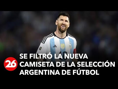 La nueva camiseta de Argentina, con grandes cambios