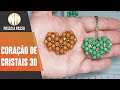 Coração de Cristais 3D