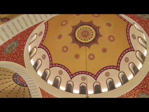 اذان العشاء من جامع الشيخ زايد الكبير بإمارة الفجيرة بصوت ابراهيم النقبي