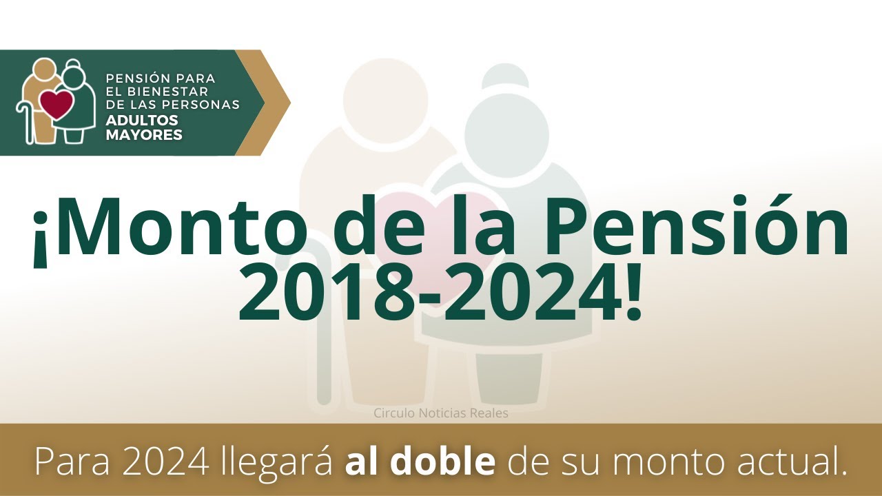 Pensión Bienestar de las Personas Adultas Mayores (para 2024 llegará al