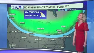Northern Lights forecast for Buffalo, WNY