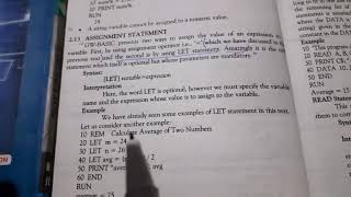 Let Statement   CS10