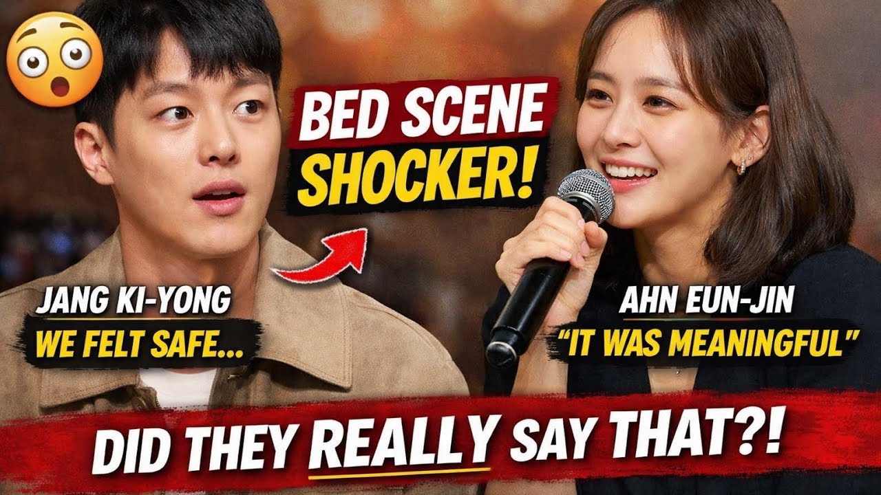 TODAY'S FAN MEETING! Jang Ki Yong and Ahn Eun Jin make a surprising statement about their bed scene 