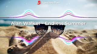 Alan Walker - Endless Summer | Greatleo remix | Techno