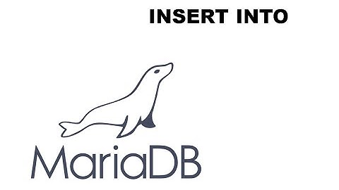 INSERT INTO Mariadb/Mysql