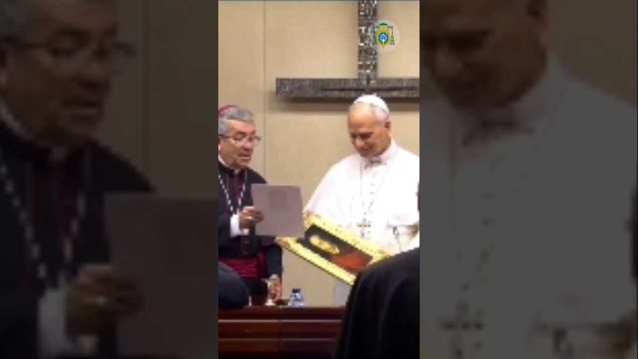 🤗 El regalo que une aún más a #Valladolid con #LeónXIV durante su viaje apostólico a #España