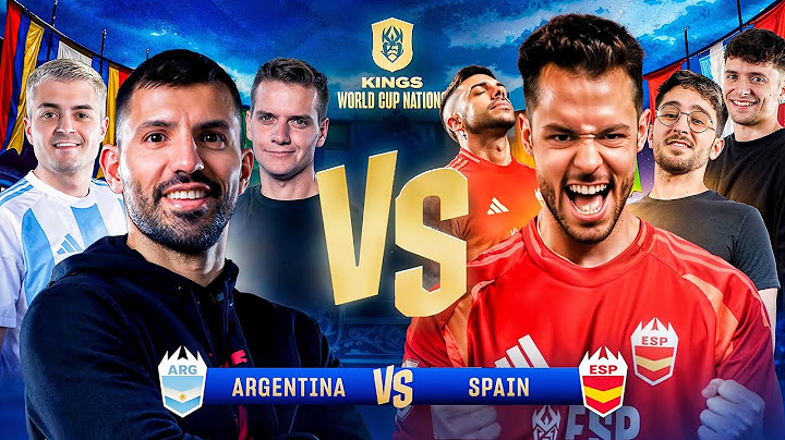 🇪🇸 ESPAÑA VS ARGENTINA 🇦🇷 MUNDIAL KINGS DESDE ITALIA 🏆