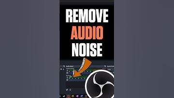 How To Remove Audio Background Noise in OBS Studio