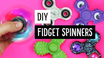 DIY Fidget Spinner Hacks | 5 Crazy Ways to Customize! | Sea Lemon