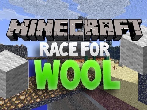 Minecraft: Race For Wool Classic Dual Lane 8vs8 w/Mitch & Friends Part 3 - Sniping - Minecraft: Race For Wool Classic Dual Lane 8vs8 w/Mitch & Friends Part 3 - Sniping