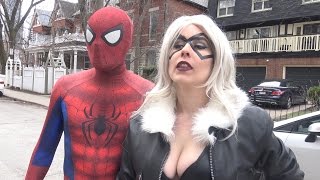 Spider-Man, Black Cat, Wolverine, Deadpool Behind The Scenes