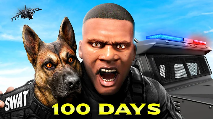 I Spent 100 DAYS in the SWAT TEAM in GTA 5