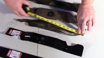 Jak měříte nože sekaček?