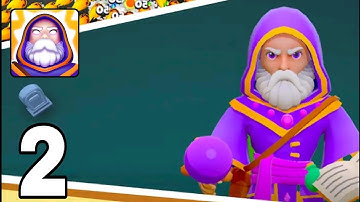 Wizard Hero - Endless Chasing - Gameplay Walkthrough Part 2 New Mobile Games (Android, iOS)