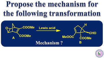 Propose the mechanism for the following transformation