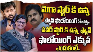 మెగాస్టార్ కన్నా పవర్ స్టారే ఎక్కువ | Mirrors Salon MD Dr.Vijaya Lakshmi |Chirajeevi | Pavan Kalyan