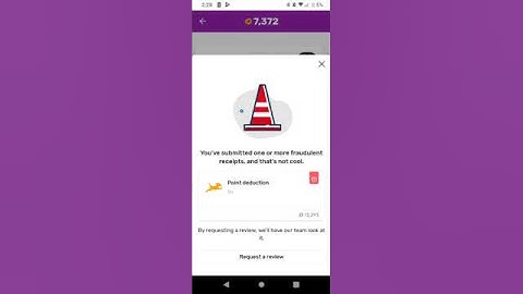 Fetch rewards again but I still have another accoun