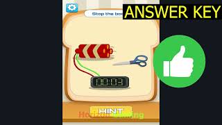 Brain Toaster Thinking Game LEVEL 30 Stop the boom - Gameplay Walkthrough Android IOS screenshot 2