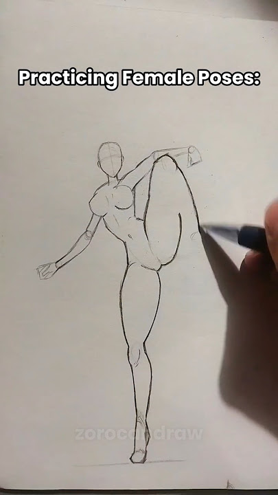 Download lagu Practicing Female Poses: #shorts