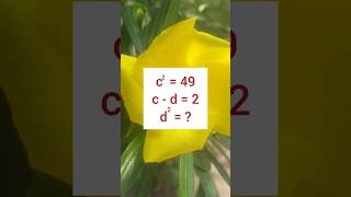 Solve for d².
