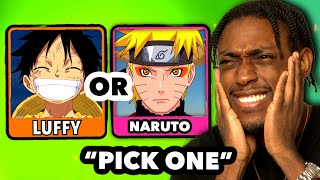 Pick the BEST Anime Character Or LOSE!!