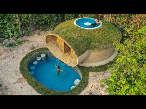 Building Jungle Swimming Pool For Craft House With Décor Private Living Room