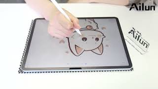 [Ailun] How to install Paper Textured Screen Protector on iPad Pro 11" 2024 & iPad Pro 13" 2024