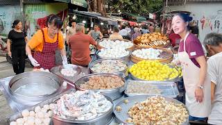 Fuzhou Food Market, China! Fresh Seafood, Oyster Cakes & Local Street Food screenshot 2