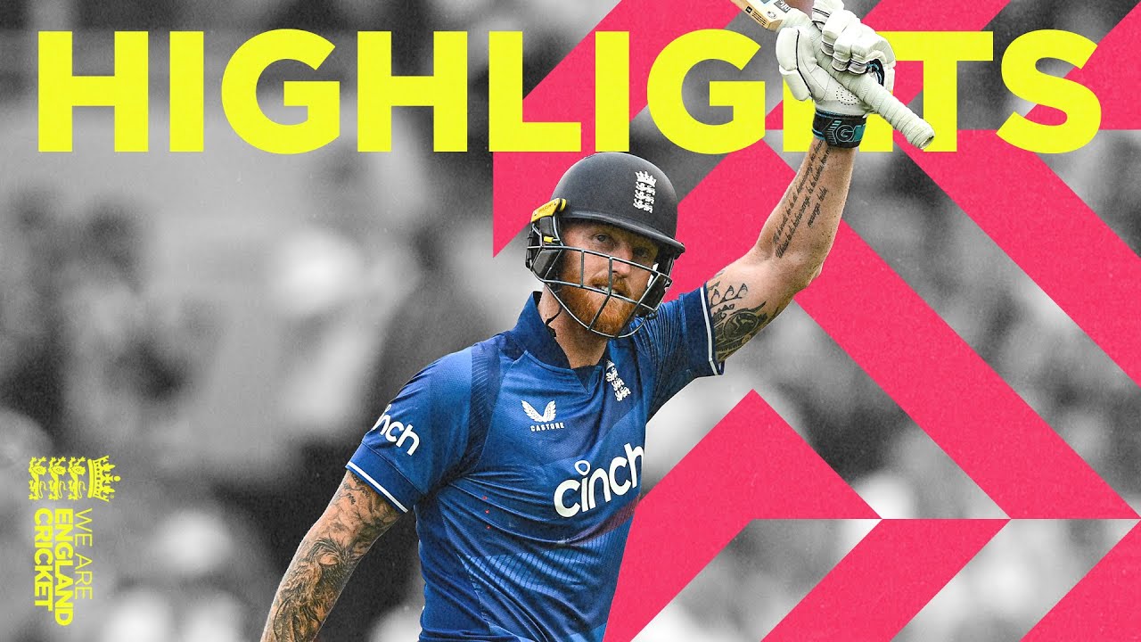 Stokes Bludgeons Record 182! Highlights - England v New Zealand 3rd Mens Metro Bank ODI 2023