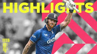 Stokes Bludgeons Record 182! | Highlights  England v New Zealand | 3rd Men's Metro Bank ODI 2023